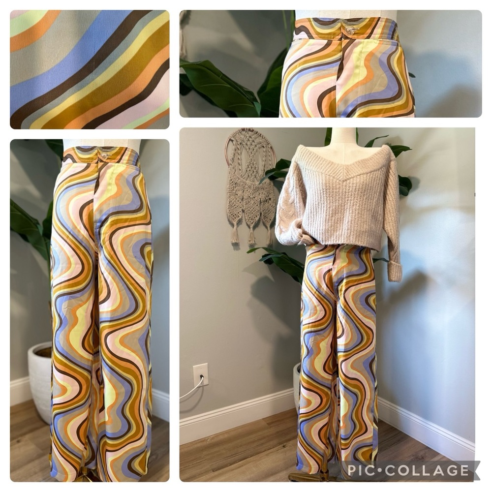 Urban Outfitters • Olympia Printed Pant, Size S